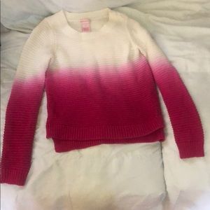 Girls Ombre Sweater